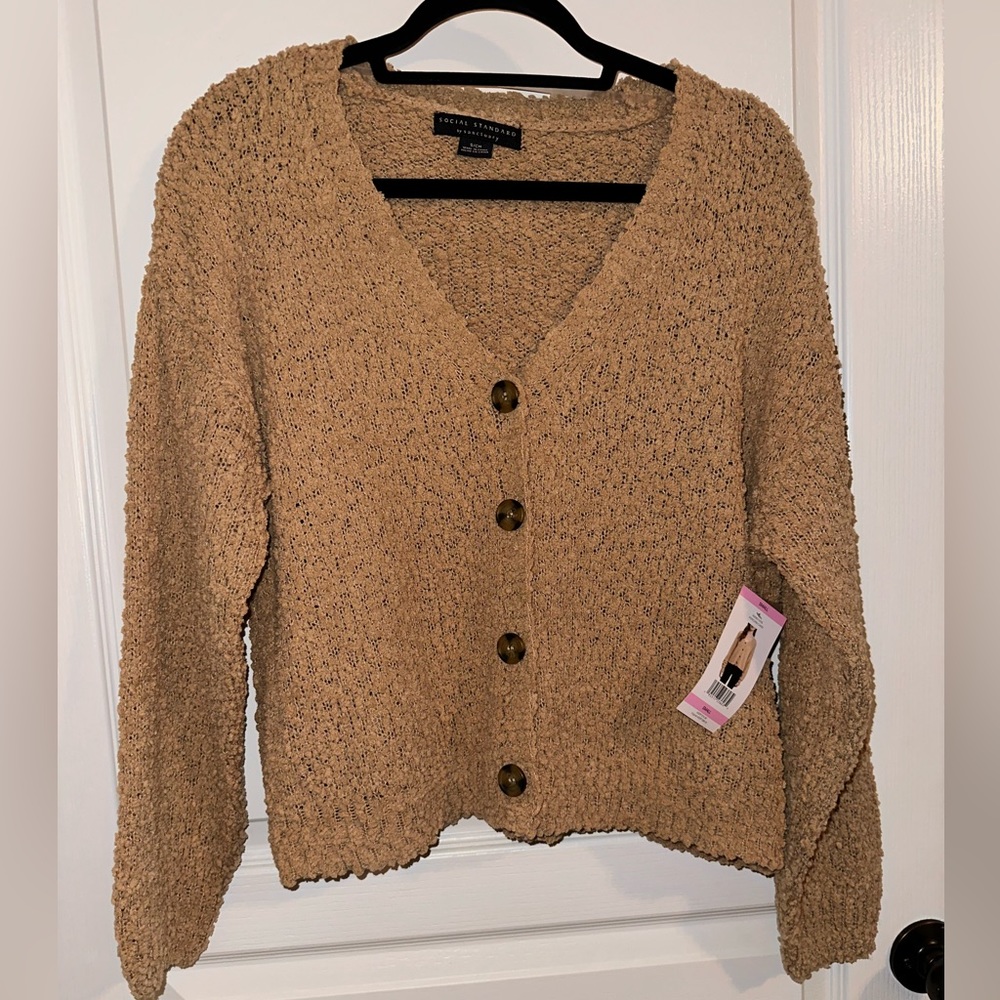Tan Cardigan